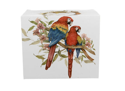 DUO ANIMALS XXL Becher 1000 ml SCARLET MACAW New Bone China Porzellan – Bild 3