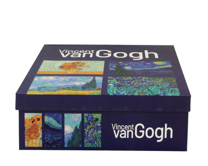 DUO ART GALLERY 4er-Set klassische Becher 360 ml inspired by VAN GOGH aus New Bone China Porzellan – Bild 4