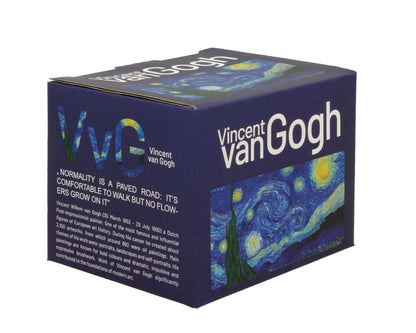 DUO ART GALLERY Fassbecher 430 ml STARRY NIGHT inspired by Van Gogh New Bone China Porzellan – Bild 3