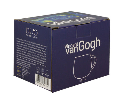 10er SET DUO ART GALLERY Fassbecher 430 ml STARRY NIGHT inspired by Van Gogh New Bone China Porzellan – Bild 5