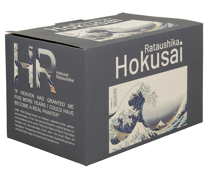 DUO ART GALLERY 2er-Set klassische Becher 360 ml THE GREAT WAVE inspired by HOKUSAI, New Bone China Porzellan – Bild 4