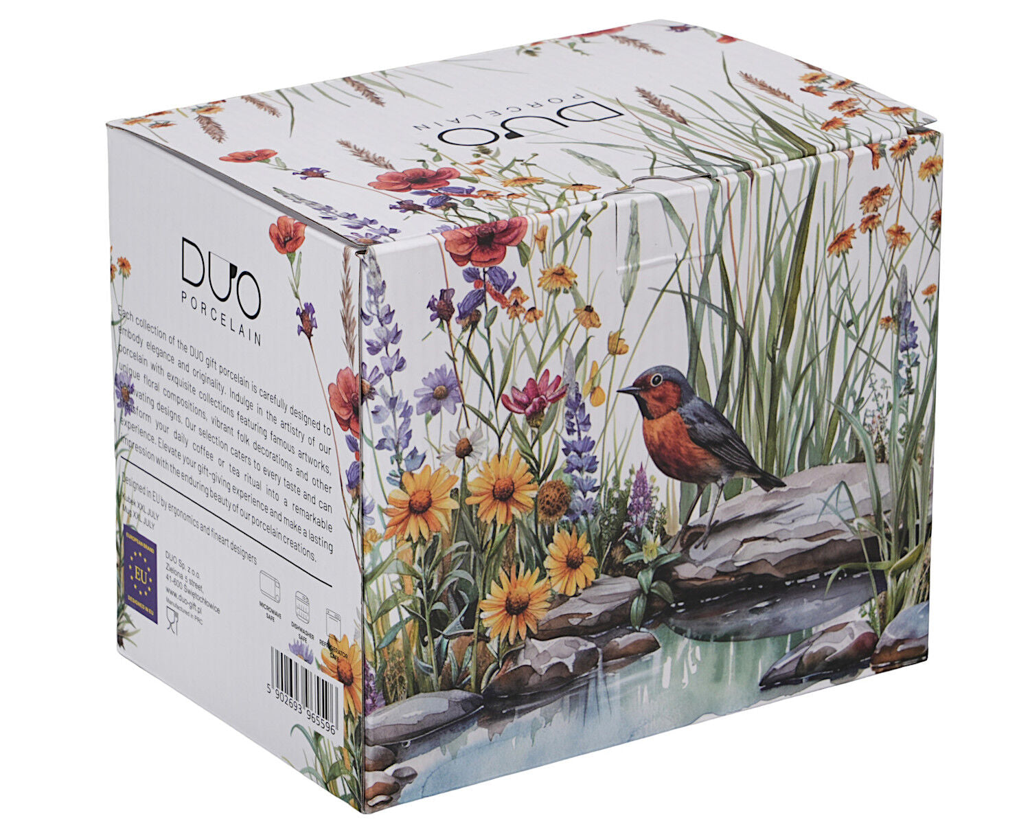 DUO Flowers Classic XXL Becher 1000 ml JULY, New Bone China Porzellan – Bild 5