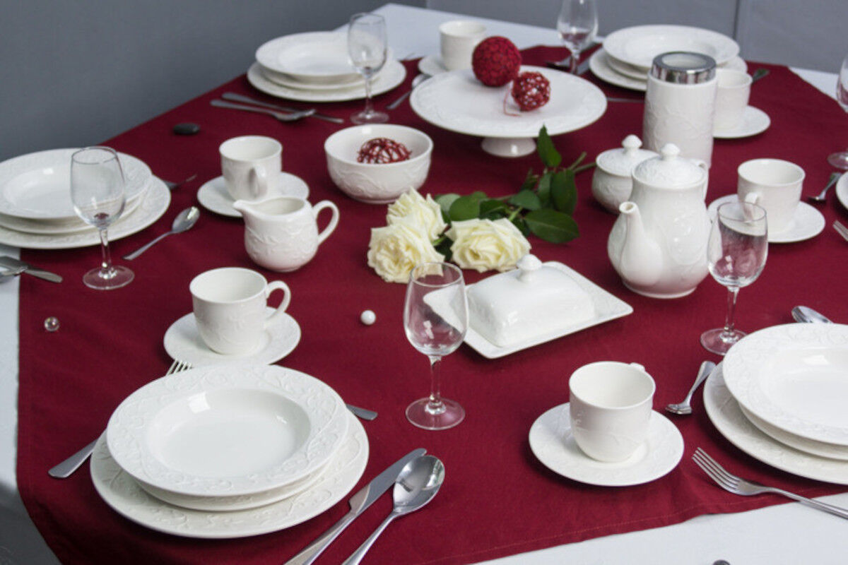 DUO WHITE Becher 300 ml HEMINGWAY New Bone China Porzellan – Bild 6