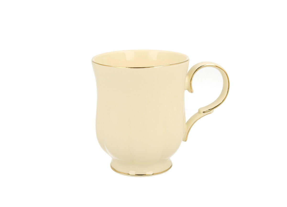 DUO ECRU Becher 450 ml CLARK New Bone China Porzellan – Bild 2