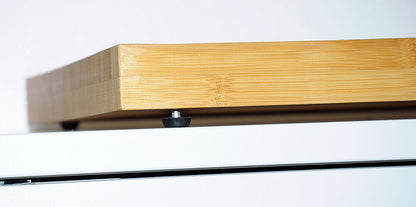 KESPER 59701-13 Schneid- und Tranchierbrett 48 x 36,5 cm aus zertifiziertem Bambus / Schneidbrett / Schneidebrett Holz