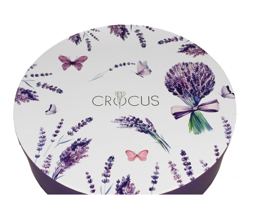 DUO CROCUS 6er-Set Tassen 220 ml VIOLET mit Untertassen, New Bone China Porzellan – Bild 3