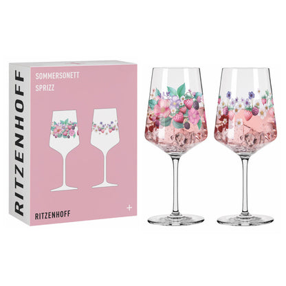 Ritzenhoff 6011004 Aperitifglas 2er-Set F25 SOMMERSONETT Sprizz 2025