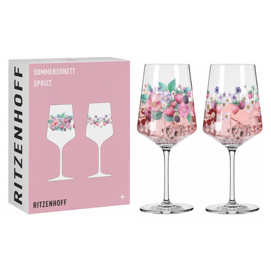 Ritzenhoff 6011004 Aperitifglas 2er-Set F25 SOMMERSONETT Sprizz 2025