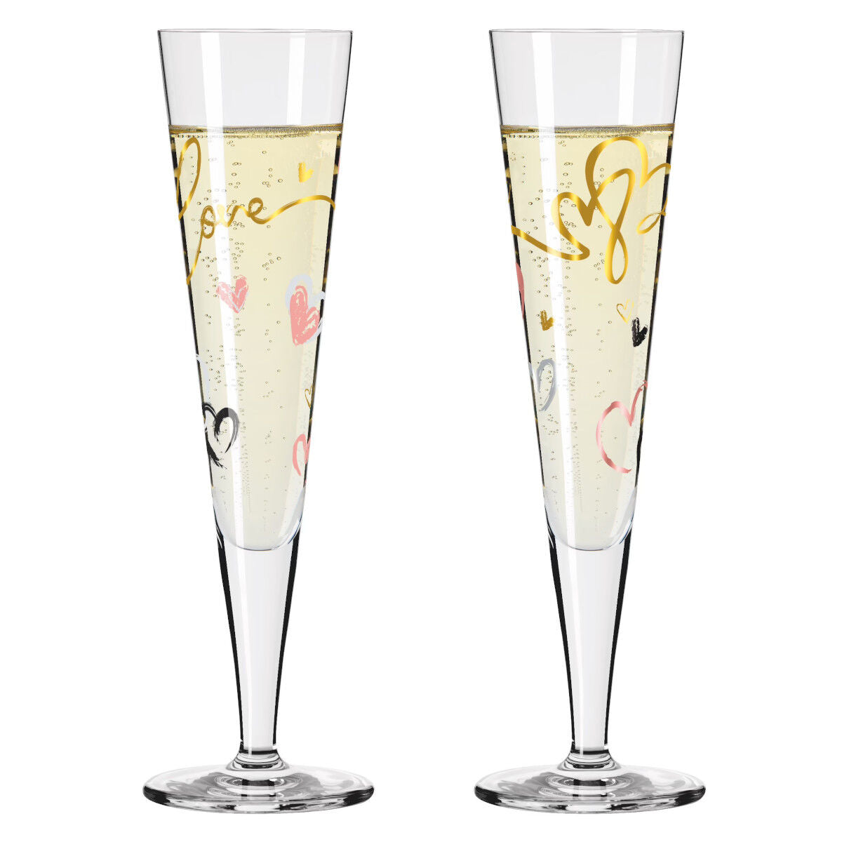 Ritzenhoff 6031004 Champagnerglas-Set F23 GOLDNACHT Carolin Oliveira 2023