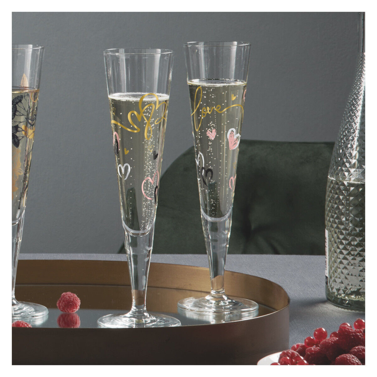 Ritzenhoff 6031004 Champagnerglas-Set F23 GOLDNACHT Carolin Oliveira 2023
