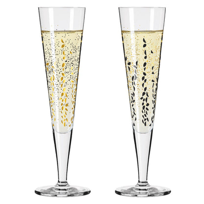 Ritzenhoff 6031005 Champagnerglas-Set H23 GOLDNACHT Romi Bohnenberg 2023