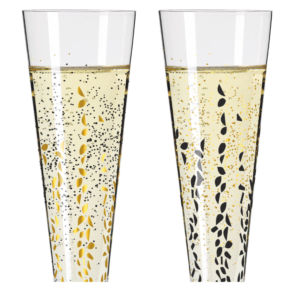 Ritzenhoff 6031005 Champagnerglas-Set H23 GOLDNACHT Romi Bohnenberg 2023