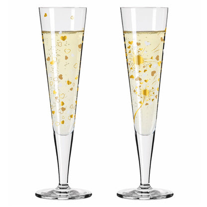 Ritzenhoff 6031007 Champagnerglas-Set F24 GOLDNACHT Ana Vasconcelos 2024