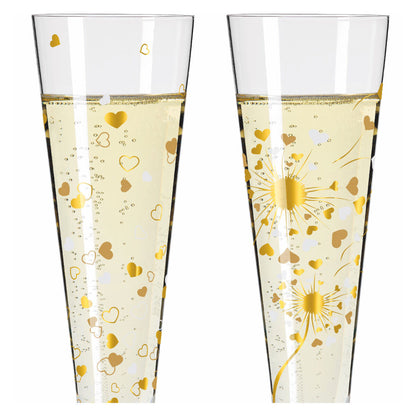 Ritzenhoff 6031007 Champagnerglas-Set F24 GOLDNACHT Ana Vasconcelos 2024
