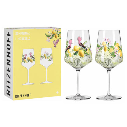 Ritzenhoff 6041005 Aperitifglas-Set F24 SOMMERTAU Limoncello Ramona Richter 2024