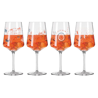 Ritzenhoff 6051003 Aperitifglas-Set F23 SOMMERRAUSCH A. Hilles, C. Kordes, S. Eikler, R. Rosenkranz 2023
