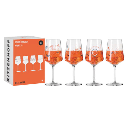 Ritzenhoff 6051003 Aperitifglas-Set F23 SOMMERRAUSCH A. Hilles, C. Kordes, S. Eikler, R. Rosenkranz 2023