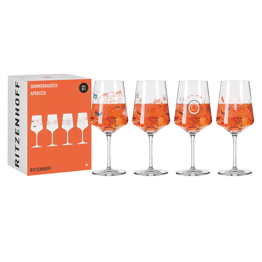 Ritzenhoff 6051003 Aperitifglas-Set F23 SOMMERRAUSCH A. Hilles, C. Kordes, S. Eikler, R. Rosenkranz 2023
