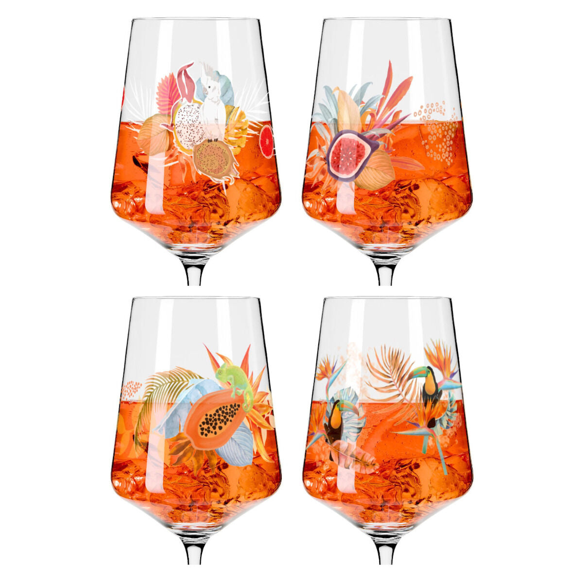 Ritzenhoff 6051004 Aperitifglas 4er-Set F24 SOMMERRAUSCH Aperizzo Theresa Kuhlmann, Ramona Richter 2024