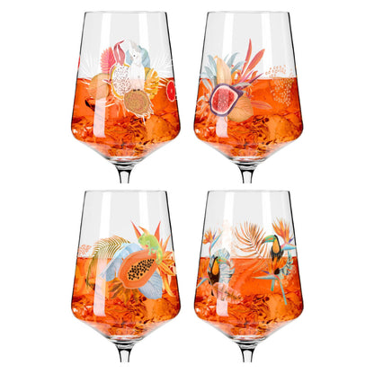 Ritzenhoff 6051004 Aperitifglas 4er-Set F24 SOMMERRAUSCH Aperizzo Theresa Kuhlmann, Ramona Richter 2024