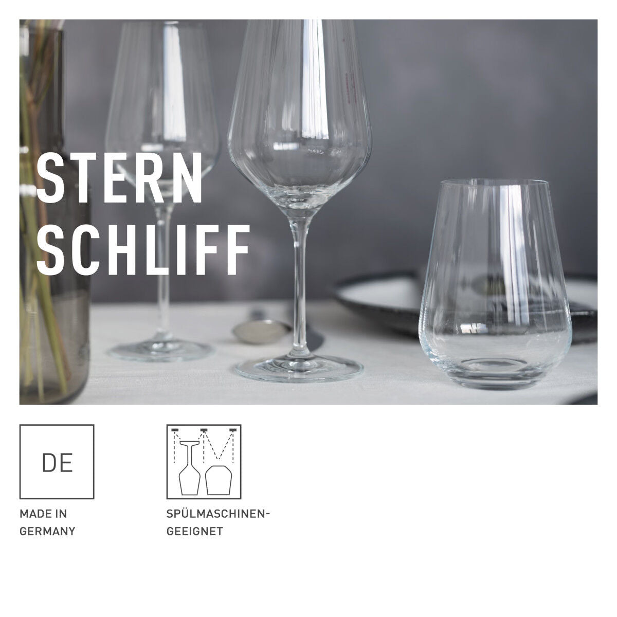 Ritzenhoff 6111009 Rotwein- und Wasserglas-Set #1 STERNSCHLIFF Ritzenhoff Design Team 2022