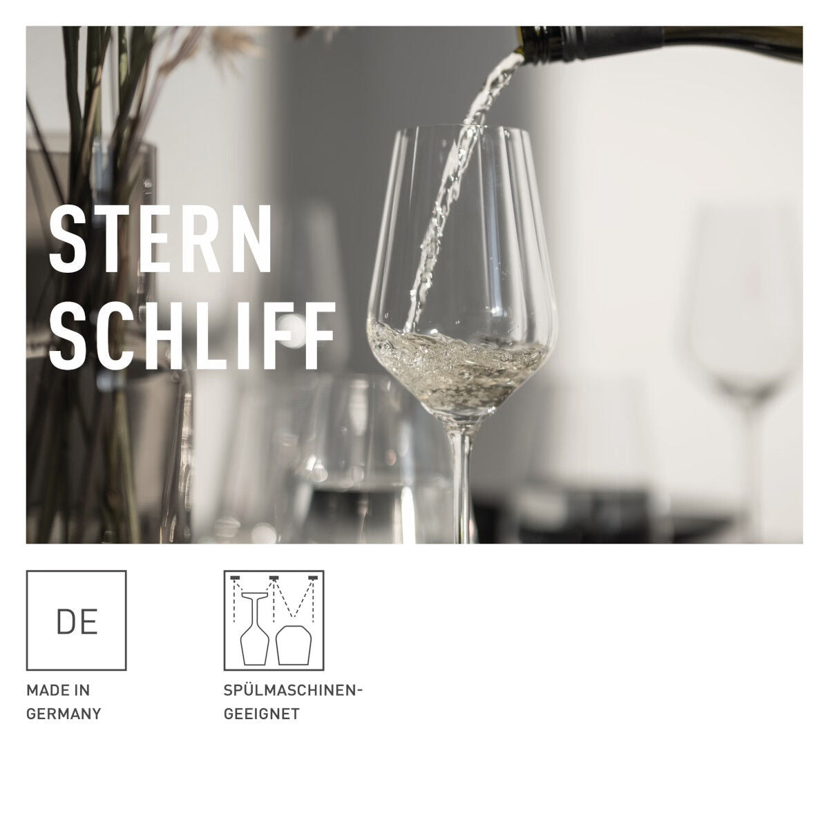 Ritzenhoff 6111010 Weßwein- und Wasserglas-Set #1 STERNSCHLIFF Ritzenhoff Design Team 2022