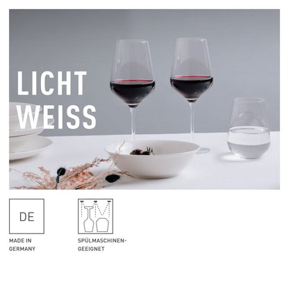 Ritzenhoff 6111011 Aurelie Rotwein- und Wasserglas-Set #1 LICHTWEISS Nadine Niggemeier 2022 in Geschenkbox