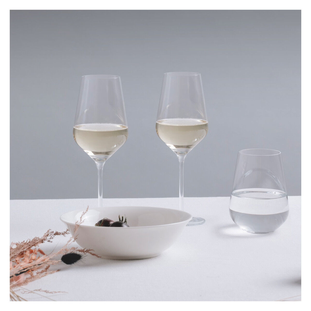 Ritzenhoff 6111012 Aurelie Weßwein- und Wasserglas-Set #2 LICHTWEISS Nadine Niggemeier 2022 in Geschenkbox