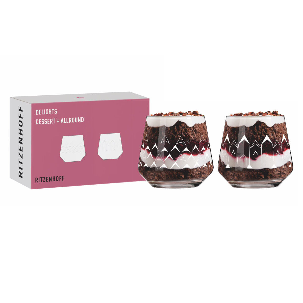 Ritzenhoff 6121001 Dessertglas-Set F23 001 DELIGHTS Ana Vasconcelos 2023