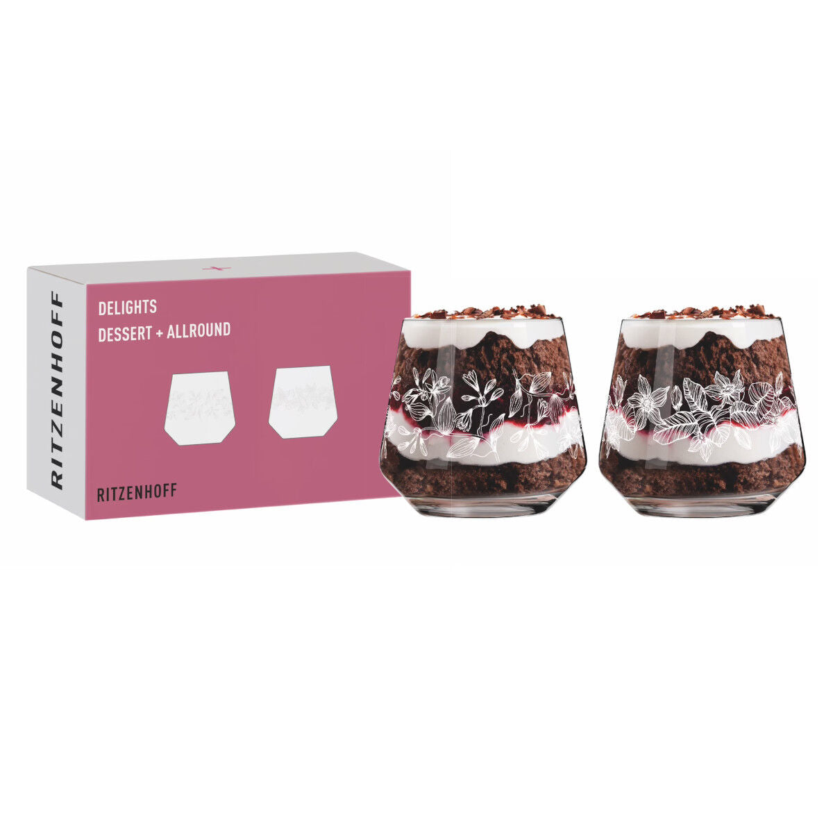 Ritzenhoff 6121002 Dessertglas-Set F23 002 DELIGHTS Ritzenhoff Design Team 2023