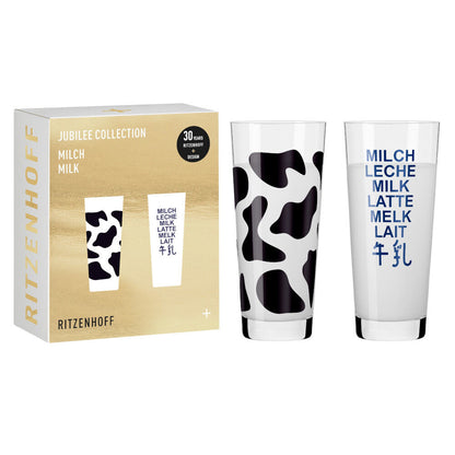 Ritzenhoff 6131001 Milchglas 2er-Set JUBILEE COLLECTION 2022