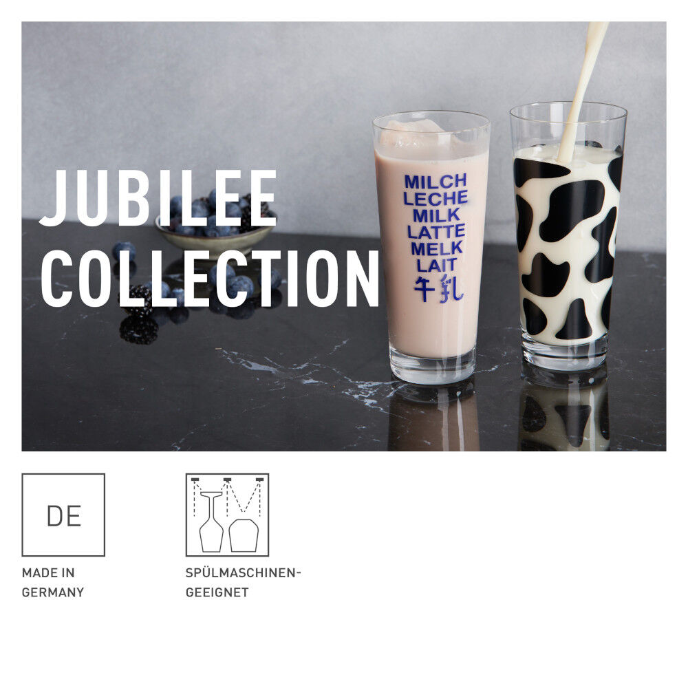 Ritzenhoff 6131001 Milchglas 2er-Set JUBILEE COLLECTION 2022