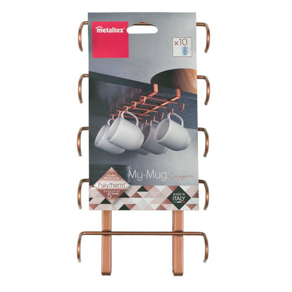 METALTEX 363628000 My Mug Polytherm Copper Tassen- und Becherhalter / Raumsparer