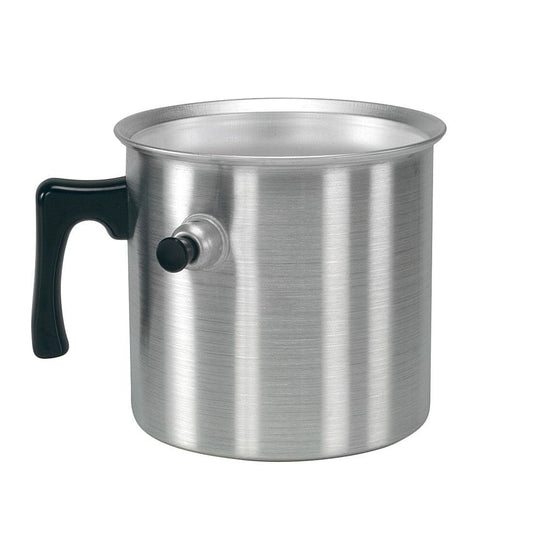 Karl Krüger 297 Wasserbadkocher 2,0 Liter Aluminium geschliffen / Simmertopf