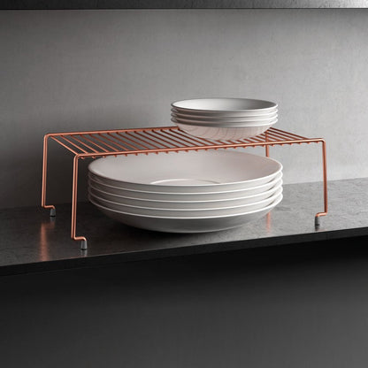 METALTEX 362503000 Brooklyn Schrankeinsatz 47x23x15 cm Polytherm Copper, stapelbar