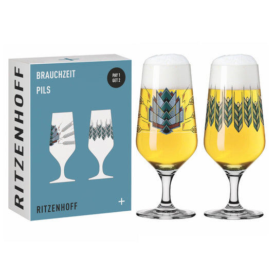 Ritzenhoff 6201001 Bierglas-Set F23 BRAUCHZEIT Andreas Preis 2023