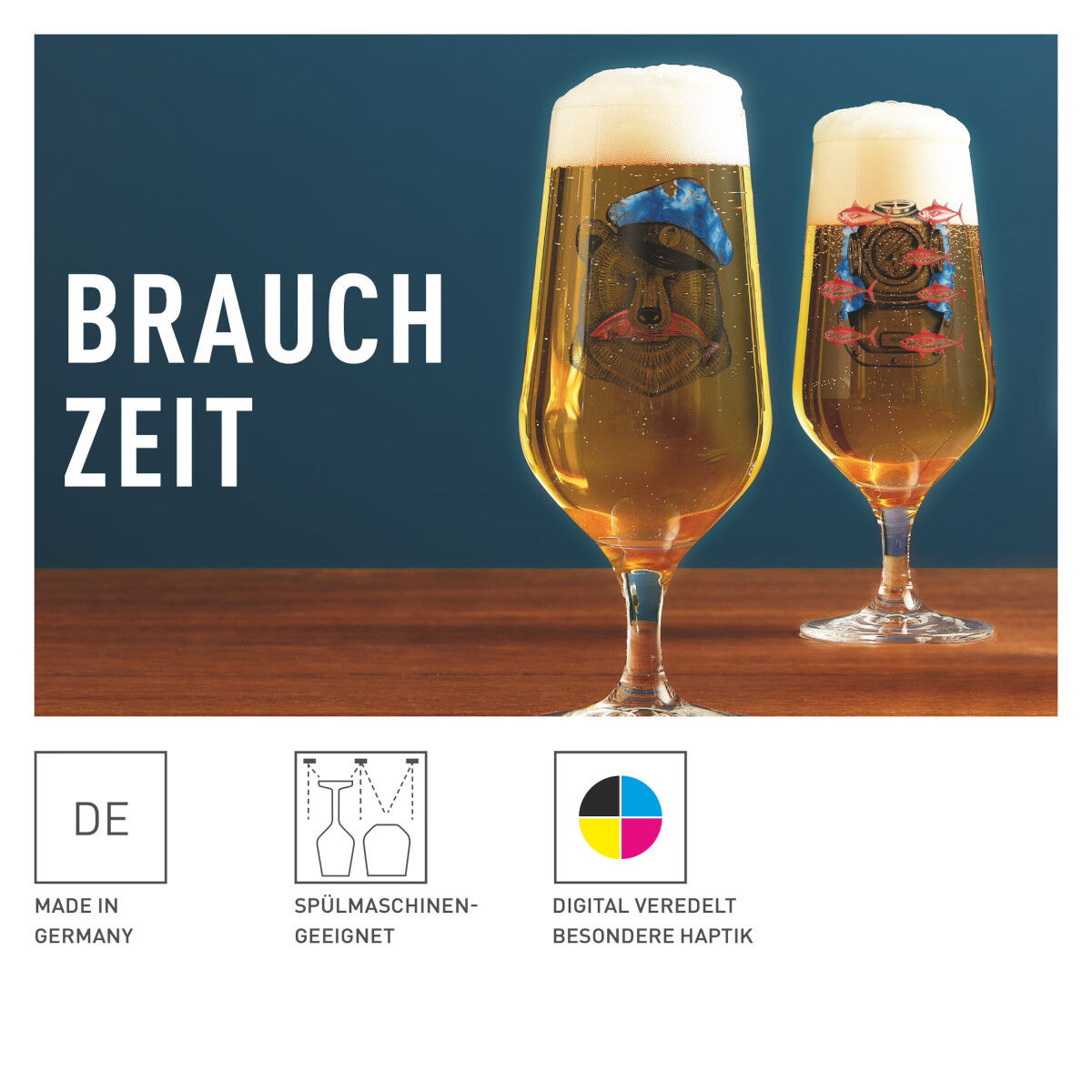 Ritzenhoff 6201001 Bierglas-Set F23 BRAUCHZEIT Andreas Preis 2023