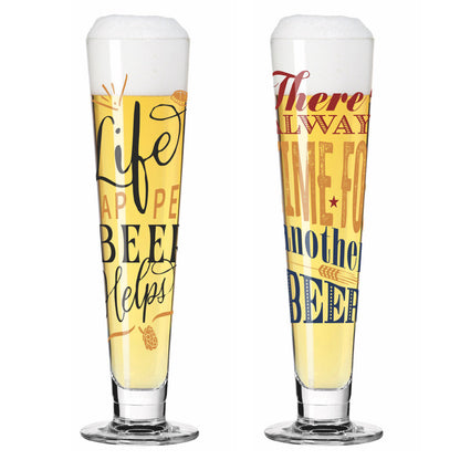 Ritzenhoff 6271002 Bierglas 2er-Set F25 HELDENFEST Bier 2025