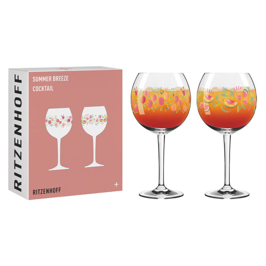Ritzenhoff 8071001 Cocktailglas 2er Set SUMMER BREEZE #1, #2 Ana Vasconcelos 2025
