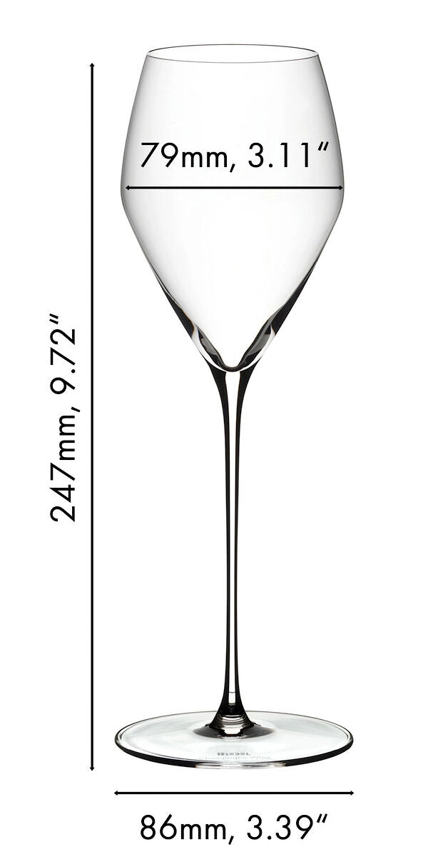 RIEDEL 6330/28 VELOCE Champagner Weinglas 2er Set – Bild 2