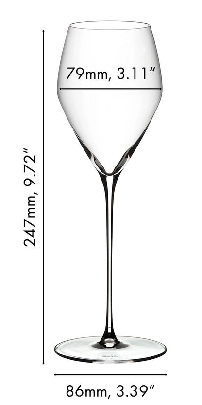 RIEDEL 5330/28 VELOCE Champagner Weinglas VORTEILSSET - KAUF 4 ZAHL 3 – Bild 2