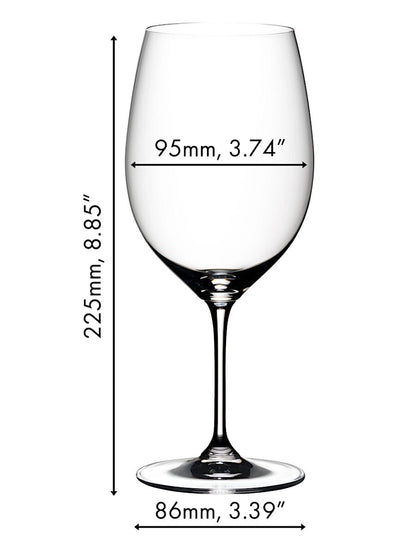 RIEDEL 7416/0-40 VINUM Cabernet / Merlot Weinglas VORTEILSSET - KAUF 4 ZAHL 3 – Bild 2