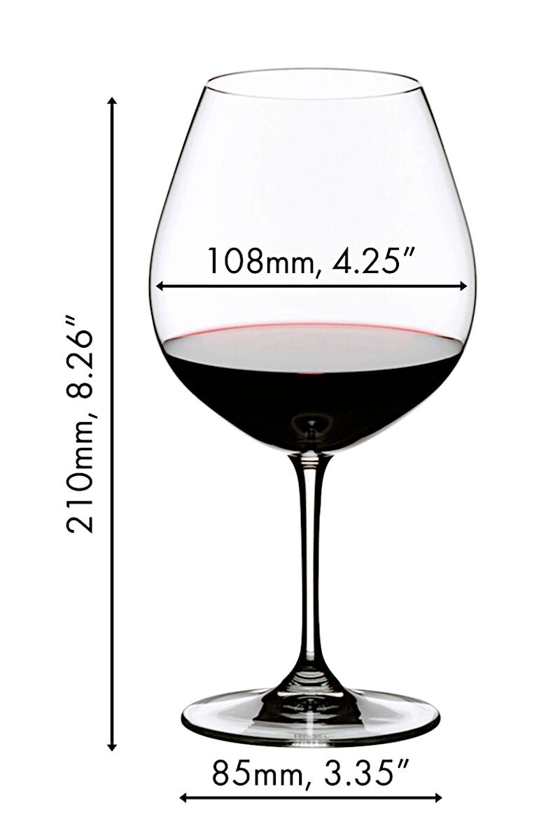 RIEDEL 6416/07 VINUM Pinot Noir (Burgunder Rot) Weinglas 2er Set – Bild 2