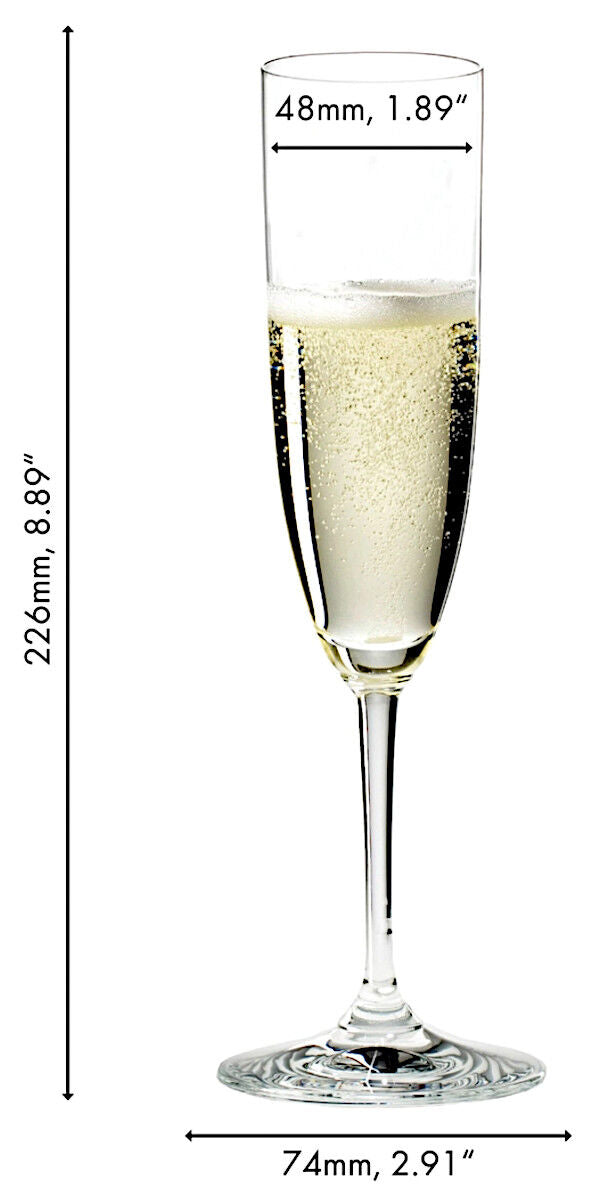 RIEDEL 6416/08 VINUM Champagnerflöte 2er Set – Bild 7