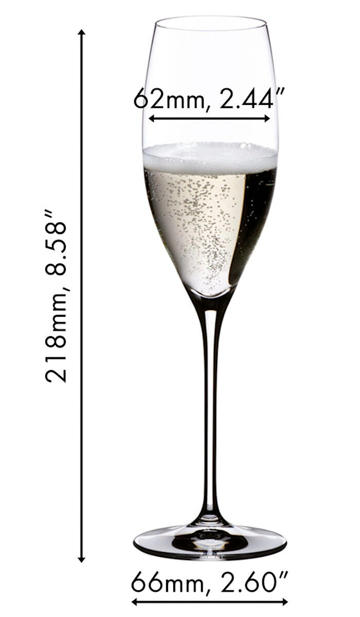 RIEDEL 6416/48 VINUM Cuvée PRESTIGE Champagnerglas 2er Set – Bild 2