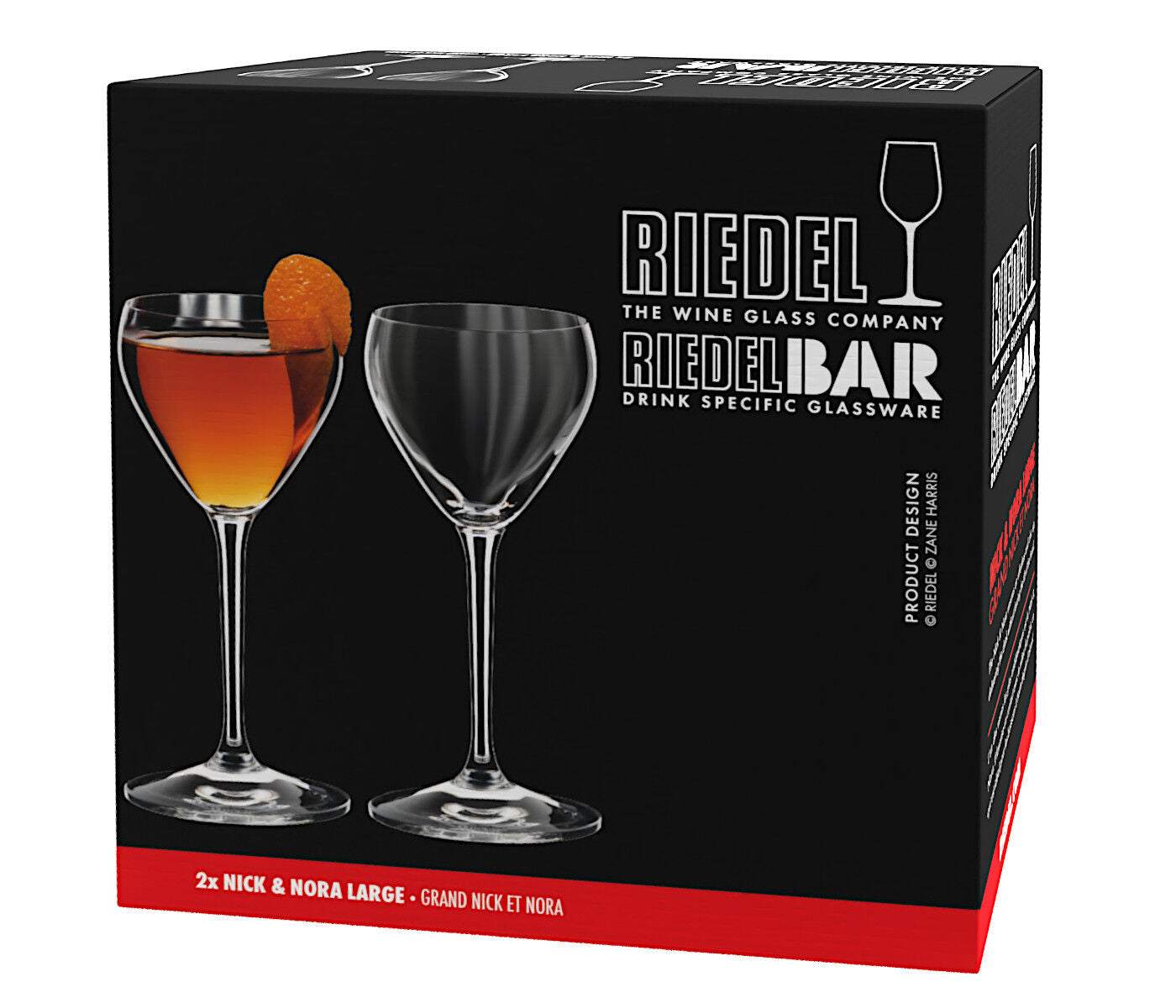 RIEDEL 6417/08 BAR Drink Specific Glassware Nick & Nora Groß Glas 2er Set – Bild 7