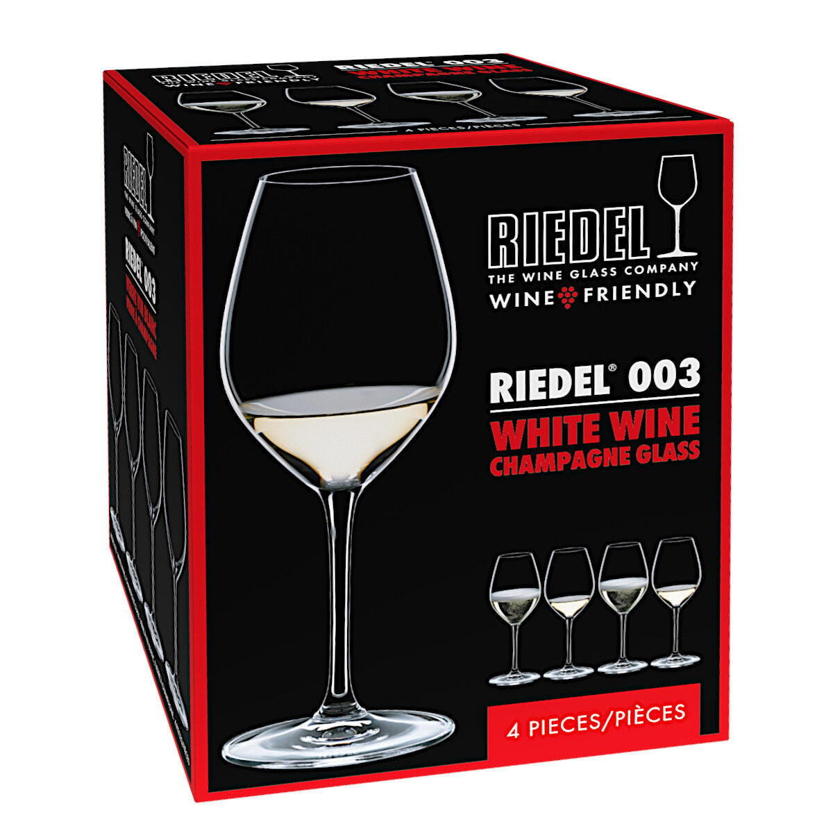 RIEDEL 6422/03-4 WINE FRIENDLY Weißwein / Champagner Glas 4er Set – Bild 6