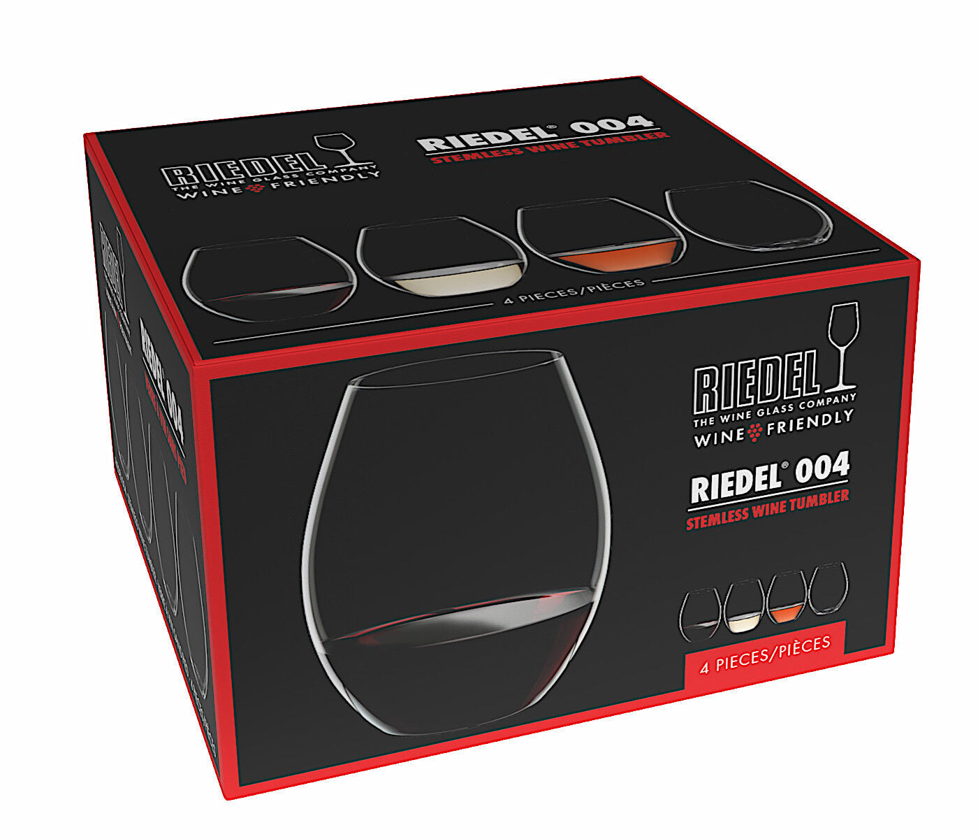 RIEDEL 6422/04-4 WINE FRIENDLY RIEDEL 004 - Tumbler 4er Set – Bild 2