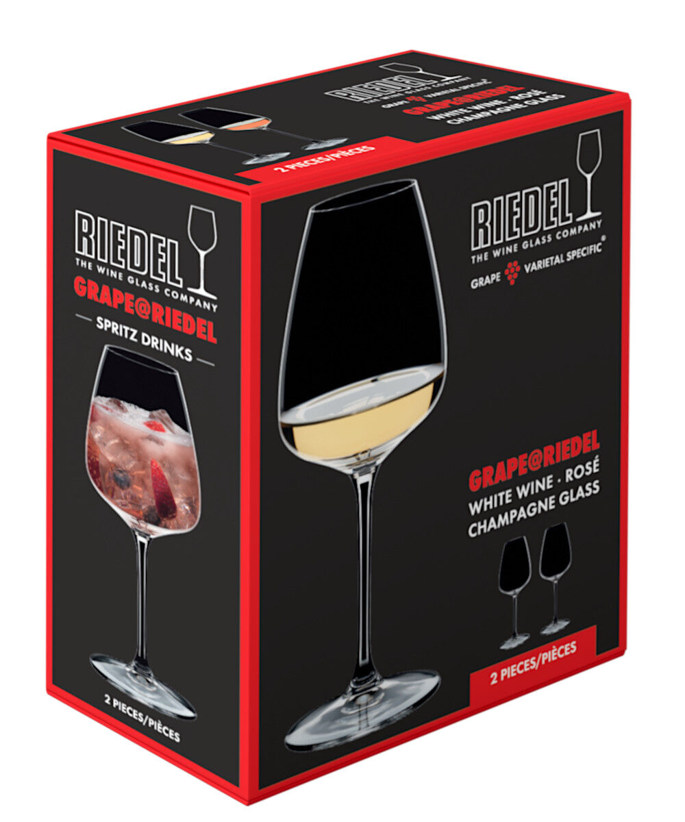 RIEDEL 6424/05 GRAPE@RIEDEL Weißwein/Champagner/Spritz Glas 2er Set – Bild 2