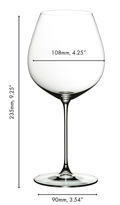 RIEDEL 5449/07 VERITAS Alte Welt Pinot Noir Weinglas VORTEILSSET KAUF 4 ZAHL 3 – Bild 2